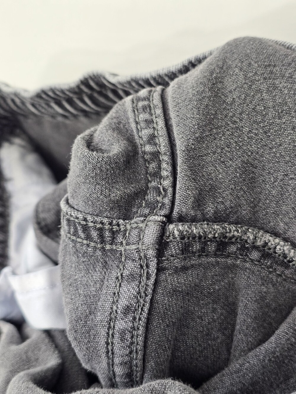 COS Wide Leg Fluid Denim Trousers Cotton Lyocell Baggy Gray Pants Jeans Size 14 - Picture 12 of 16